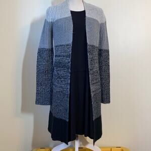 NWT Maurices Gray to Black Duster Cardigan Size XS